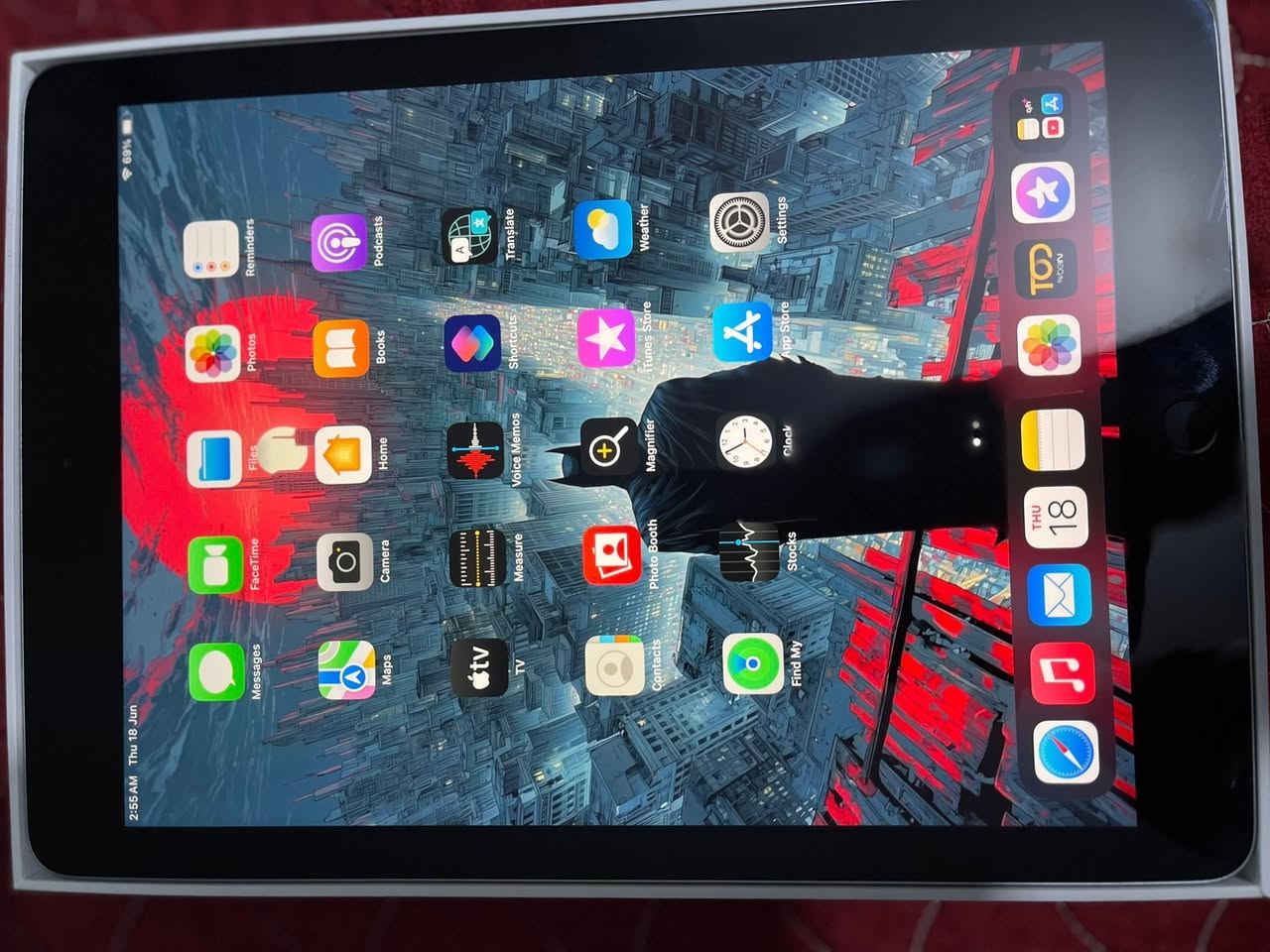السلام عليكم
Ipad 6

الذاكرة 128 كيكا

الجهاز استخدام دراسة ونظيف جدا 

مع الكارتونه موجودة 

مكاني شارع فلسطين

السعر 140 الف


**إذا كنت صاحب هذا الإعلان وتريد حذفه لأي سبب، رجاءا أرسل رسالة إلى الدعم الفني**