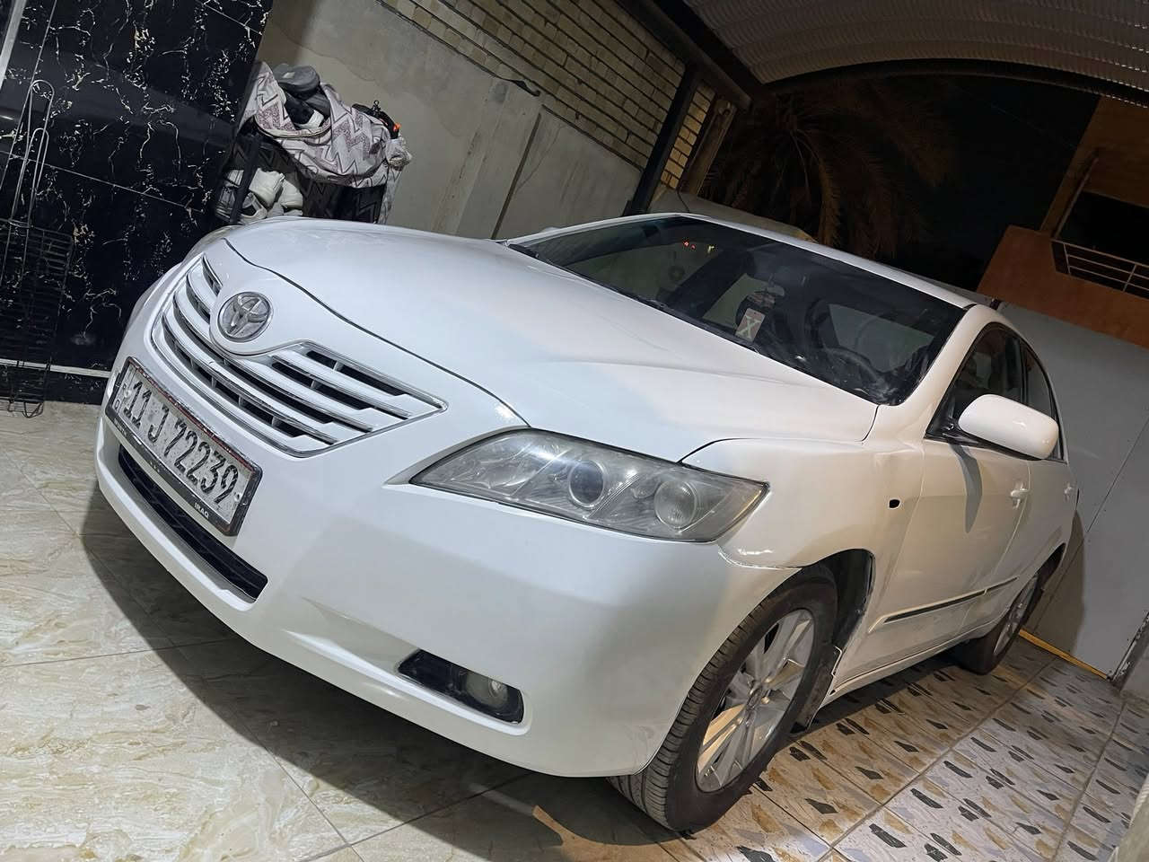 كامري 2008
خليجي ابيض 
رقم بغداد 
شاشة كامره تحكمات ستيرن
صبغ حزام اثر طخات القماره بدون صبغ 
گير - محرك - تبريد -صدر-تاير بدون اي نقص 
ماشي 320 
الحرك قبل ثلاث اشهر شاده حاويه 
السيارة حزمتهه قبل اسبوع بعدهه ما مبولشه ولا مغسوله وصوره قبل الحزام موجوده 
السعر 87 وبيهه مجال 
تواصل فقط رقم ماسنجر ما متواجد 
***********
