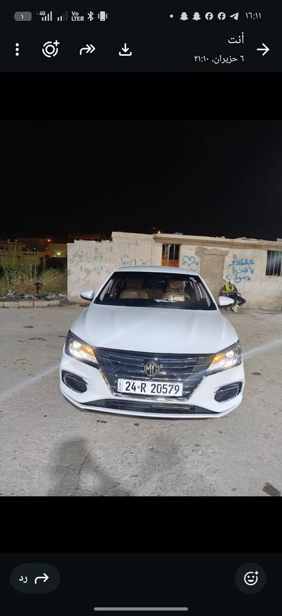 MG5
STDموصفات
السيارة ضمان شركة امجي نضيفه و حلوه حيل السيارة ع يدي صار الضرار الباب صبغ الجاملغ فقط كلير توحيد لوان 
وباب السائق بيه شويه باراد
السيارة مانقصها 
العنوان موصل 
للتواصل ***********
السعر 94وبيها مجال
