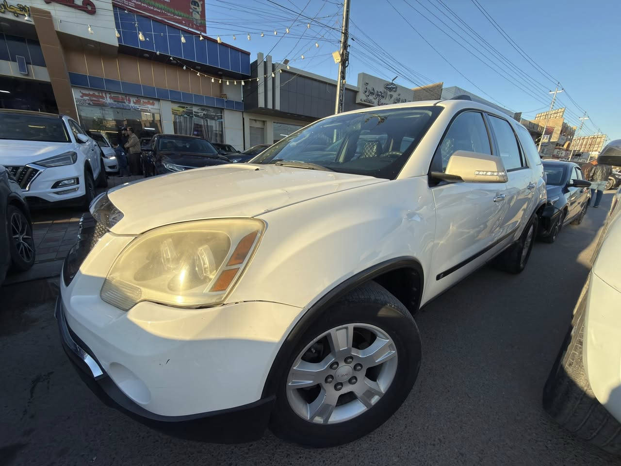 السلام عليكم جمسي GMC أكاديا
موديل 2010
أمريكي كفاله 
رقم أنبار دولي 
محرك كير كفاله 
٧راكب 
٦سلندر 
باسمي
السعر ١١٠$وبيها مجال بسيط 
***********
