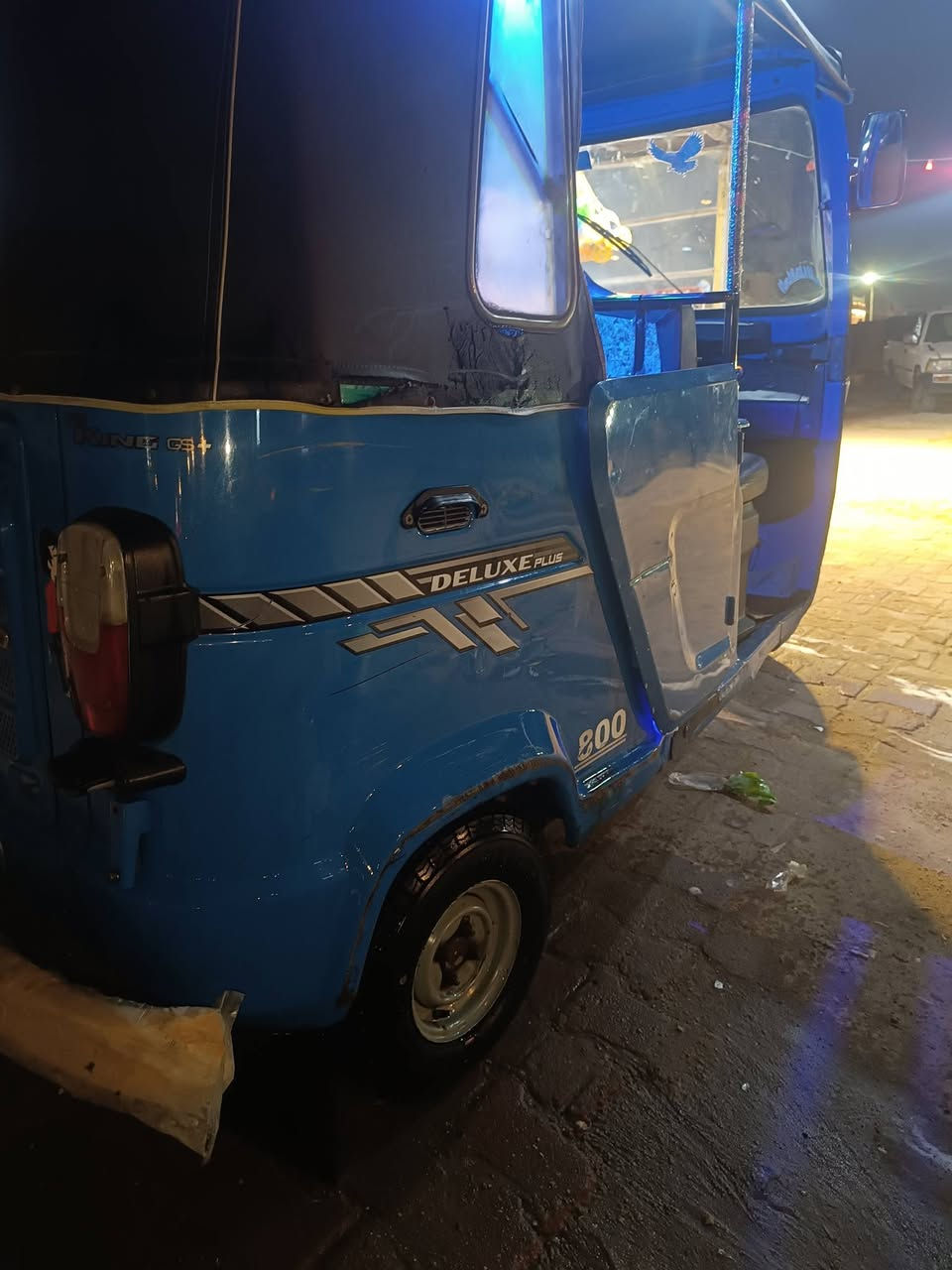 سلام عليكم تكتك TVSمديل 22 شهر 11 مكينه مجفته شركه وبيها بارد كد شبر مائشر عليه بالصور والباقي كفاله سعر (7و500)وبيها مجال مكاني بصره  رقم الهاتف ***********
