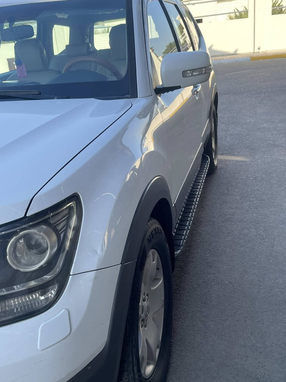 كيا مهافي 2014 خليجي
محرم 6سلندر 
ماشيه 112 الف 
فول مواصفات 1/1 
السياره مكفوله 
بيهه فقط بطش الجاملغ الخلفي 
كير محرك خير من الله 
السعر 170 وبيهه مجال 
العنوان بغداد 
***********
