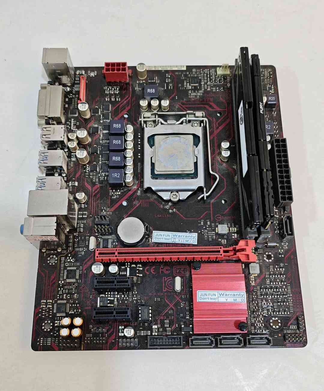 سلام عليكم
قطع للبيع
Gtx 1060 3gb 
80 الف

كيس مع 4 مراوح rgb مع هاب 
50 الف

Ups online 1kva
130 الف

كيبوردات redragon fizz34
25 الف

سماعات كورسير وايرليس corsair void rgb elite wireless 
50 الف

كيبلات اكستنشن 25 الف

بورد مع معالج i7 جيل سادس مع رامات 16gb ddr4
ب40 الف فحم!


**إذا كنت صاحب هذا الإعلان وتريد حذفه لأي سبب، رجاءا أرسل رسالة إلى الدعم الفني**