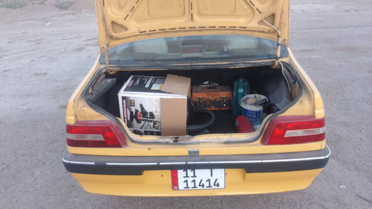 بيجو جي ال اكس موديل 2010 رقم بغداد نكليزي بسمي مصبوغة عام جمالية تبريج ثلج مصفرد هيأة وغرامات سنوية  تنتهي 2028 كير مكينة على الفحص لا تبخير ولا تنقيص
السعر 25$  مال شغل على باب الله

مكان بغداد حي الجهاد 
رقم ***********
