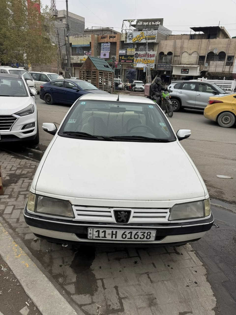 السلام عليكم
بيجو 405 جي ال اكس للبيع مابيها صبغ فقط الهلال مال جاملغ امامي كامله من كلشي تبريد تدفئه رقم انكليزي جديد وسنوية جديده السعر ٤٣ وبي مجال للاستفسار الاتصال ***********
