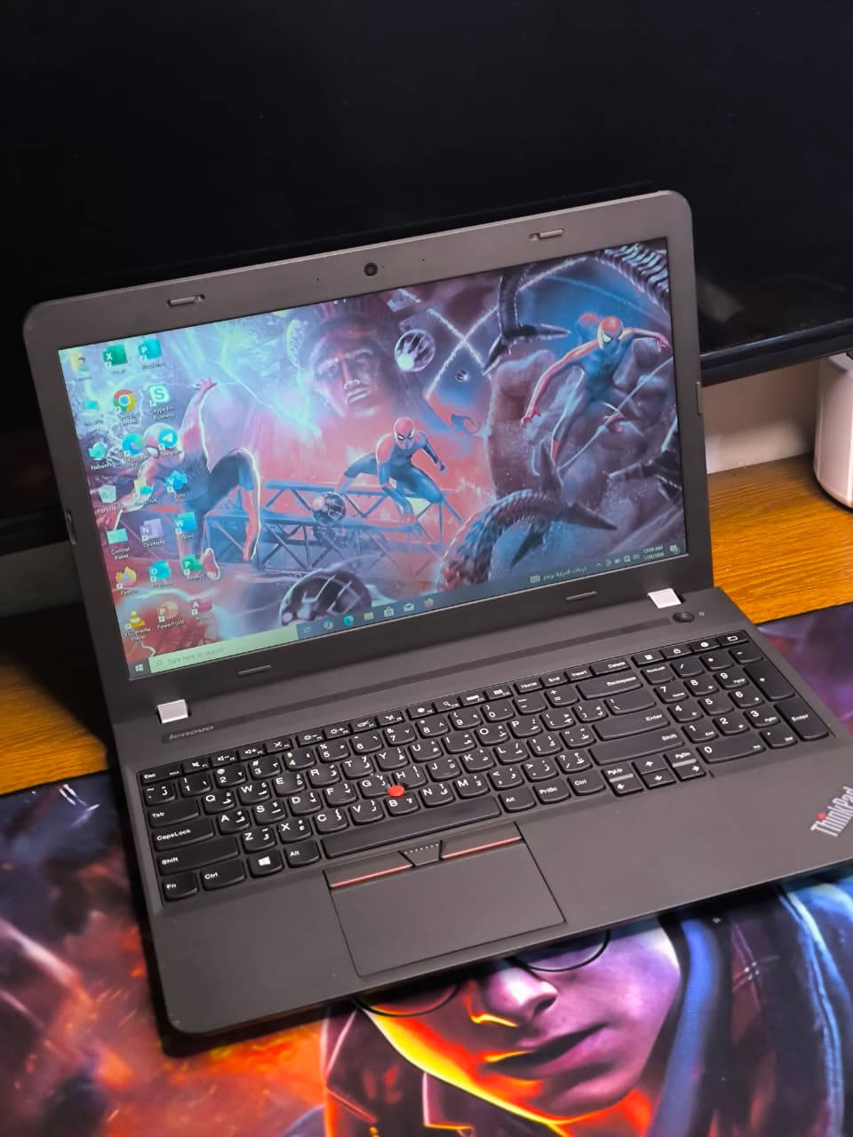 💻 لابتوب Lenovo ThinkPad E555

✨لابتوب مناسب للدراسة والعمل .

🍀المواصفات :

🎈 المعالج :

 AMD A6-7000 Radeon R4,5

🎈الرام : 8GB

🎈التخزين : 128GB

🎈الشاشة : 

عملاقة 15,6 انش FHD

🎁 الهدايا والملحقات:

• حقيبة لابتوب 🎒

• شاحن أصلي 🔌

• ماوس 🖱️

• ماوس باد 🧩

• تغليف احترافي (بابلز + كرتون للحماية التامة) 📦

🛡️ الضمان والخدمات:

• فحص عند الاستلام مع المندوب ✅

• ضمان 7 يوم بعد الاستلام ✅

• تنصيب ويندوز مفعل + جميع برامج Office + برامج التواصل الاجتماعي منصبة جاهزة 💽

• نفحص ونرتب الجهاز قبل الإرسال

💰 الأسعار:

•   159,000 د.ع

🚚 التوصيل متوفر إلى جميع محافظات العراق

📱 للطلب / استفسار (واتساب متوفر):

***********
