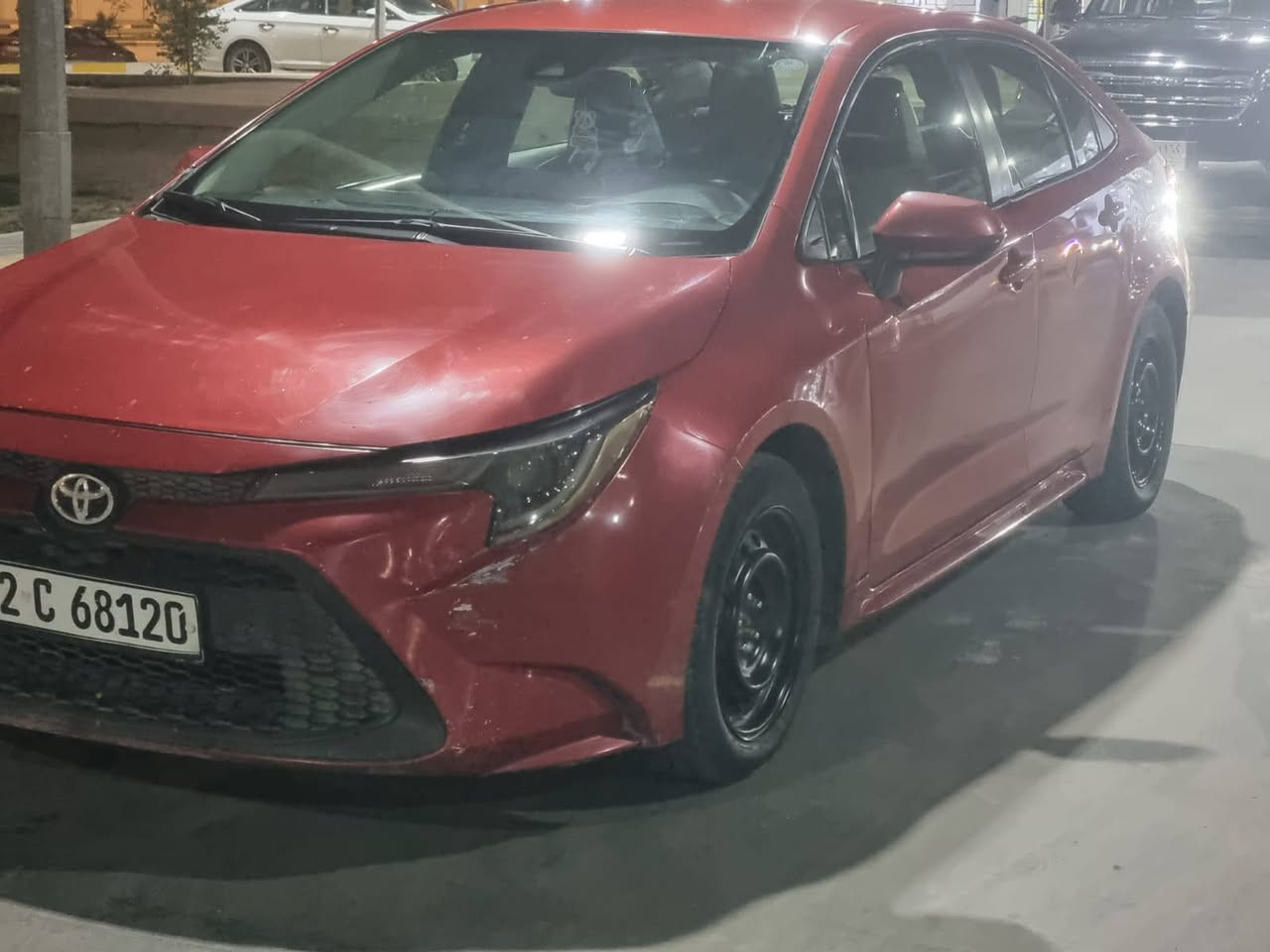 السلام عليكم
كورلا 2020 LE لون ماروني كير مكينه 1800 خير من الله رقم اربيل
رقم سنويه هزه كله جديد
مواصفات 
تحكمات استيرن فول
شاشه حجم كبير 
كامره خلفيه
زنون عالي ناصي 
تبريد ثلج 
تبريد بيانو
حادث السياره جاملغ وبنيد 
مكاني كربلاء 
السعر 122 وبيهه مجال
*********** الصويرة, واسط
