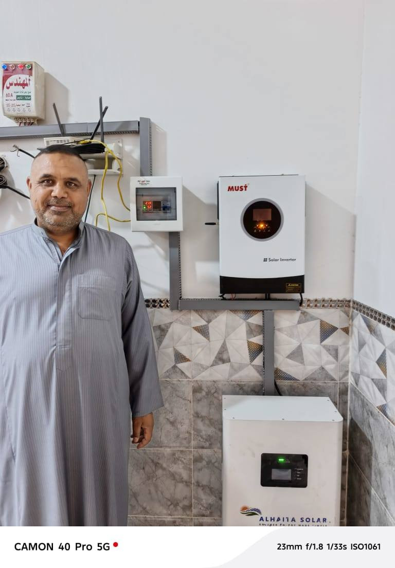 ☀️⚡ مو مجرد تركيب… هذا إعلان استقلال كامل عن أزمة الكهرباء ⚡☀️

🏠 اليوم منزل الأستاذ محمد الجاسم
📍 البيجي
دخل رسمياً عالم الطاقة النظيفة والراحة المستمرة 🔥

━━━━━━━━━━━━━━━

🚫 بعد اليوم:
❌ لا مولدة
❌ لا اشتراك
❌ لا ضعف كهرباء
❌ لا قلق من الانقطاع

✅ فقط كهرباء مستقرة 24 ساعة بثبات حقيقي

━━━━━━━━━━━━━━━

⚡ المنظومة أثبتت قوتها على أرض الواقع:

🔋 تشغيل متواصل بدون أي توقف
🌙 ثبات كامل أثناء الليل
☀️ إنتاج نهاري قوي يغطي الاستهلاك بكل أريحية

📊 الأداء الفعلي للمنظومة:

⚡ 16 أمبير ليلاً بثبات عالي
☀️ 20 أمبير نهاراً بإنتاج حقيقي ومستقر

💯 أرقام واقعية تثبت جودة التنفيذ وكفاءة المنظومة

━━━━━━━━━━━━━━━

🔋 بطارية الهيته الأصلية
✅ ضمان رسمي 5 سنوات

🔆 ألواح شمسية بكفاءة عالية
✅ ضمان 15 سنة

⚡ إنفيرتر موست عالي الاعتمادية
✅ ضمان سنة كاملة

━━━━━━━━━━━━━━━

🛠️ لأن شغلنا ما ينتهي بعد التركيب:

🚨 دعم فني وصيانة 24 ساعة
📍 خدمة مستمرة بكل المناطق

📞 مهندس الصيانة:
***********

━━━━━━━━━━━━━━━

💬 إحنا ما نبيع أجهزة وبس…
إحنا نوفر راحة، أمان، واستقرار لسنين طويلة ✨

📌 مكتب شواطئ الذهب لخدمات الطاقة النظيفة
🔥 الاسم اللي صار عنوان للثقة والجودة

━━━━━━━━━━━━━━━

🚀 ليش الزبائن يختارون شواطئ الذهب؟

✔ كهرباء مستقرة طول اليوم
✔ توفير حقيقي بمصاريف المولد والاشتراك
✔ مواد أصلية مضمونة
✔ تركيب احترافي بأعلى المواصفات
✔ متابعة مستمرة بعد التنفيذ

━━━━━━━━━━━━━━━

📞 للحجز والاستفسار:

📱 *********** — محمد عيسى الحبش
📱 *********** — أحمد حميد الفرج
