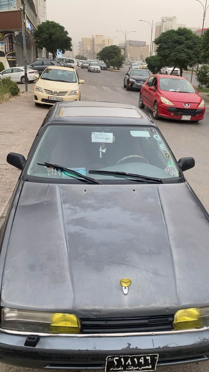 مازدا ١٩٨٨ نەوتی ئارمی پلاستیکی سلێمانی 
ئاڕم و ئەولیات بەشەرەت 
گێڕ و مەکینە بەشەرەت 
چوار جام کارەبا 
هەموو گیانی کارەبای بەشەرت ￼
سەیارەکە ماڵی دۆستە بەشەرتە 
٢٣$ گەڵاو مەعامەلەیەکی کەم لە سلێمانیم
*********** Singapore
