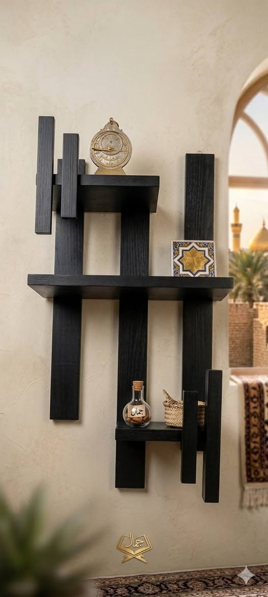 يا الله 
رفوف منزليه دزاين جميل 
كلشي يشتغل
سعر الرف 15000 الف
واذا 2 تطلب 
25000 الف  
يوجد تووصيل مجاني داخل النجف 
استفسار اكثر 
***********
*********** 
اجملل وارع الدزاينات الحديثه 
العمل حسب الطلب 
متوفر جميع الديكورات 
الرف يوصلك جاهز ومجمع فقط تثبته علحايط
