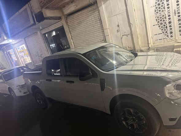 فورد مافريك 2024 هايبرد  صور الحادث مرفقه مع الصور  السياره مبدل بيها بنيد وچاملغ نفس ألون. السعر 175 ***********
