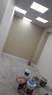 خلفه صبغ متفرغ لعمل كافه انواع الاصباغ داخلي والخارجي بليوميه أو مقطوع...