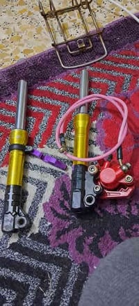 قطع تزويد كامله ١٢٠ • تايرات جديدات • ويل زوج بدون فلنجه