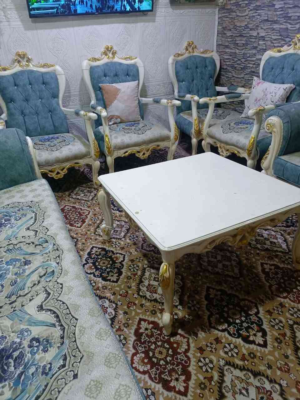 تخم رئاسي تركي الاصلي 6 قطع 10 نفرات طبله كبيره كوشات زلغ مابي كلش جديد ب 550 بي مجال الي يريده يراسلني او يتصل ع الرقم *********** التخم ماخذي ب 3 مليون...... @الجميع
