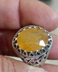 ياقوت أفريقي • صياغة يدوية • ناصرية