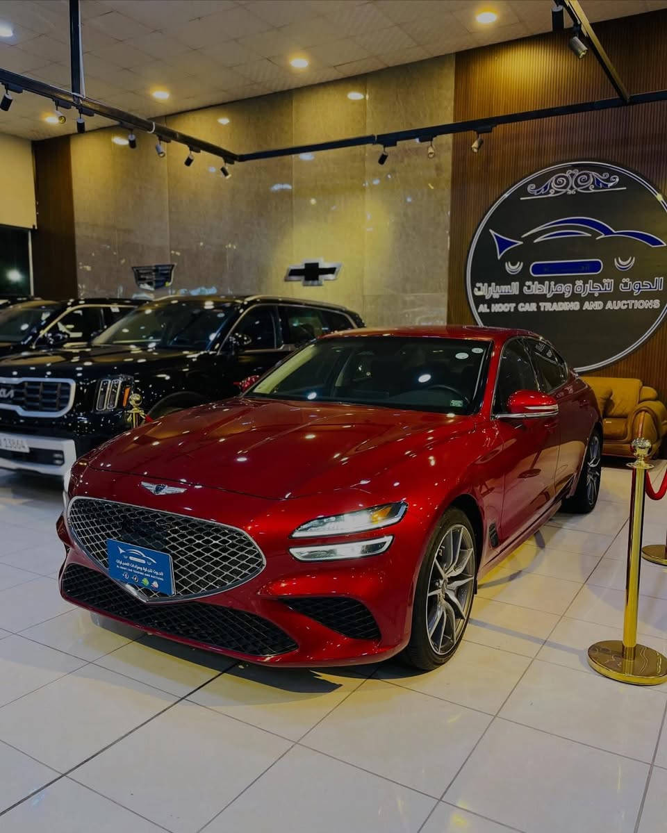 بسم الله ما شاء الله توكلنا على بركة الله.

______________________________________
#اعلان_بيع_سيارة
🔷السيارة : جينسس G70 🚀
🔷سنة الصنع : 2023
🔷اللوحة : اربيل
🔶السعر : 259 ورقة
🔷الضرر : تبديل وصبغ جاملغ وباب امامي مع تعديل حافةالحوت للسيارات | HOOT CARSلفي. (صور الضرر مرفقة بالاعلان)
🔷ضرر الايرباك : كرسي وبرده.
🔷رقم الشاصي : KMTG34TA5PU130796
______________________________________
🔷المواصفات:🔥
🔹حجم المحرك 4 سلندر 2.0L توربو 🚀
🔹دفع خلفي RWD
🔹عداد المسافة 11 الف ميل فقط
🔹كاميرا خلفية 
🔹رادار امامي وجانبي وخلفي
🔹تنبيه الخروج عن المسار
🔹غرفة جلد 
🔹 تدفئة الكراسي الامامية
🔹كراسي كهرباء بالكامل
🔹ويل كب حجم 19 انج مع اطارات بحالة جيدة
🔹5 وضعيات للقيادة 
🔹انارة ترحيب شعار جينسس
🔹لايتات LED بالكامل
🔹شاشه تحكم بالايعازات
🔹تحكم ستيرن جهتين
🔹بصمه ابواب و تشغيل وتشغيل عن بعد
🔹مع باقي المواصفات الاعتيادية
————————————————————————
☎️ الاتصال :
***********
***********
📍النجف الاشرف - المدينة المائية - مقابل حي الجامعة - قرب سنتر جبل عامل.
@
