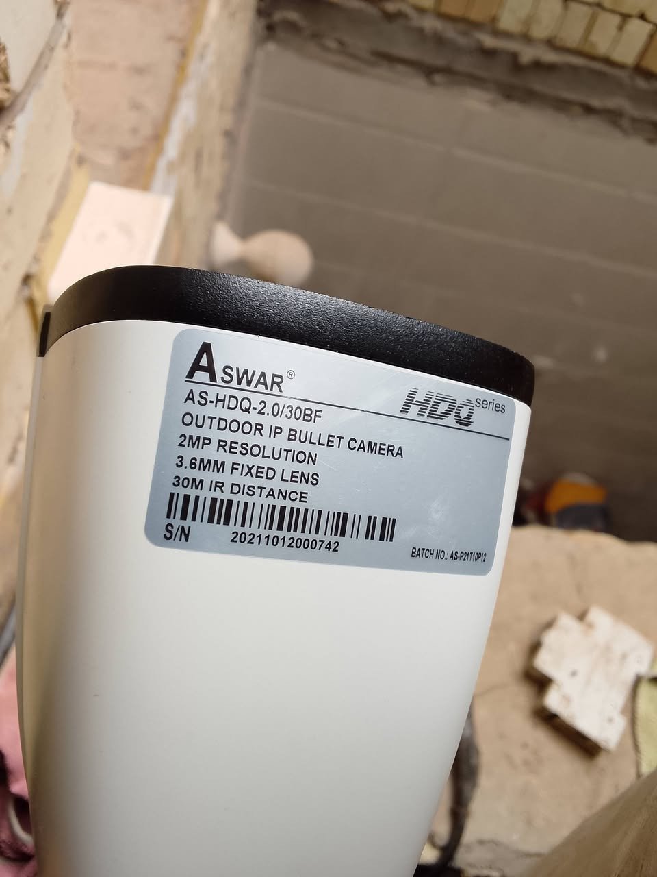 كاميرات اسوار lP عدد اثنين
وحده جديده بالباكيت والثانيه خارج الباكيت السعر 25 القطعه الوحده


**إذا كنت صاحب هذا الإعلان وتريد حذفه لأي سبب، رجاءا أرسل رسالة إلى الدعم الفني**