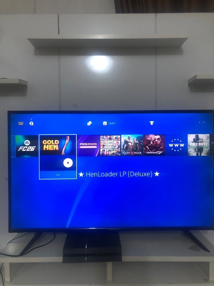 بلي فور فات مهكر 
مع اليدة الاصلية
معUPS
الالعاب الداخل الجهاز
GTA
اله الحرب
تكن
FIFA2026
PES2026
 call of duty 
العنوان: كربلاء الحر 
للتواصل:***********
السعر250
