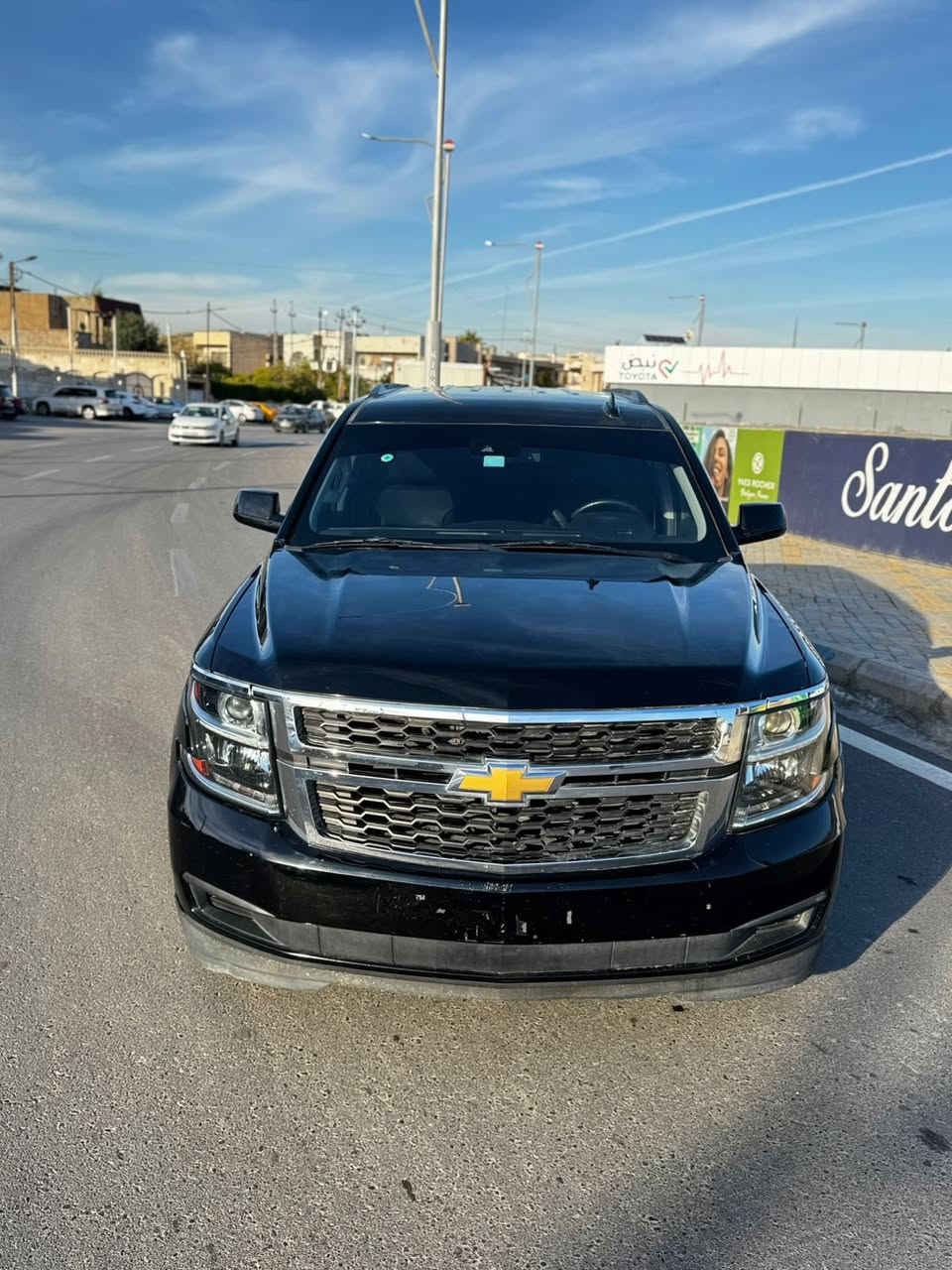 سلام عليكوم تاهو مودل 2019مواصفات LTكتاب ضباط يترقم كركوك بي قطعه صبغ فقط جاملغ خلفي السياره ايبركات سليما بدون دواخل سعرها 310اوراق او بيها مجال بسيط ***********
