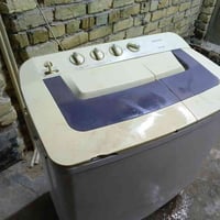 غساله ١٣ كيلو • نظيفه وشغاله • ورديه خارج