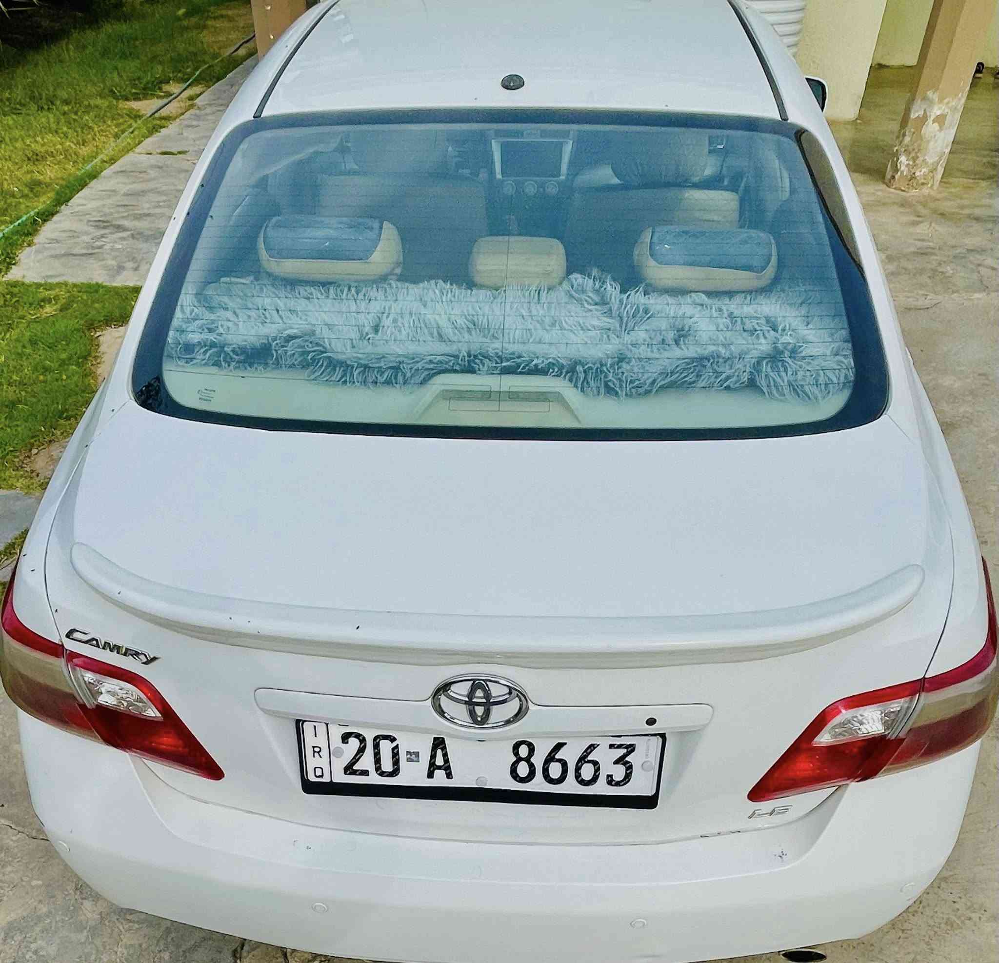 السلام عليكم

#تويوتاTOYOTA_كامري 2009 خليجي 
سنوية مجددة 2030 تحويل مباشر سنوية باسمي
كهربائيات جاهزة 
تبريد تدفئة شغال 
صدر امامي  قبل شهر مبدل كامل
تيارات زوج امامي جديد
ضررها ضربة بالجنطة الخلفية وأخذ ع الأطراف قليل  جداً بالجامرلغات الخلفية 
بنيد مصبوغ للجمالية
بدون ايرباك 

السيارة متوفرة بمحافظة ديالى 
السعر 94 قابل للتفاوض
للاستفسار واتساب ***********/
***********
موجود ع الماسنجر
