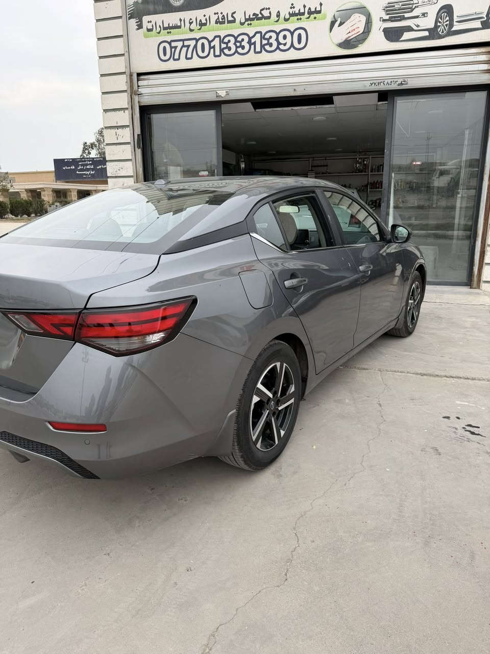 نيسان سنترا 2025 ماشي 5000مايل بدون ارباك بس عندة PDR طرف سائق مرفقة بصورة كاتي تترقم شمالي
***********
مكان سيارة كركوك
