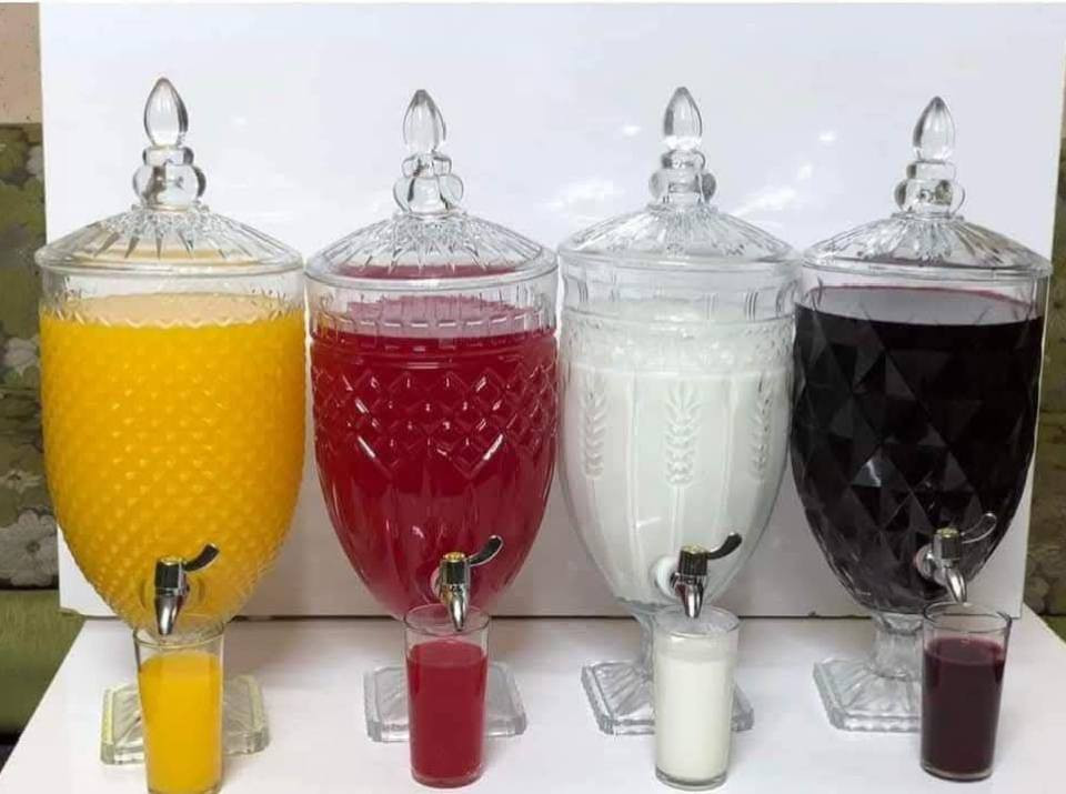 السلام عليكم متابعينا الكرام 
رجعت توفرت ترامز رمضانيه للشرابت للبن 
زجاج شفاف الحجم الكبير 
5 لتر ونص 
متوفر جمله ومفرد بأسعار تنافسه 
للحجز والاستفسار ماراسلتنا خاص او واتساب ***********
