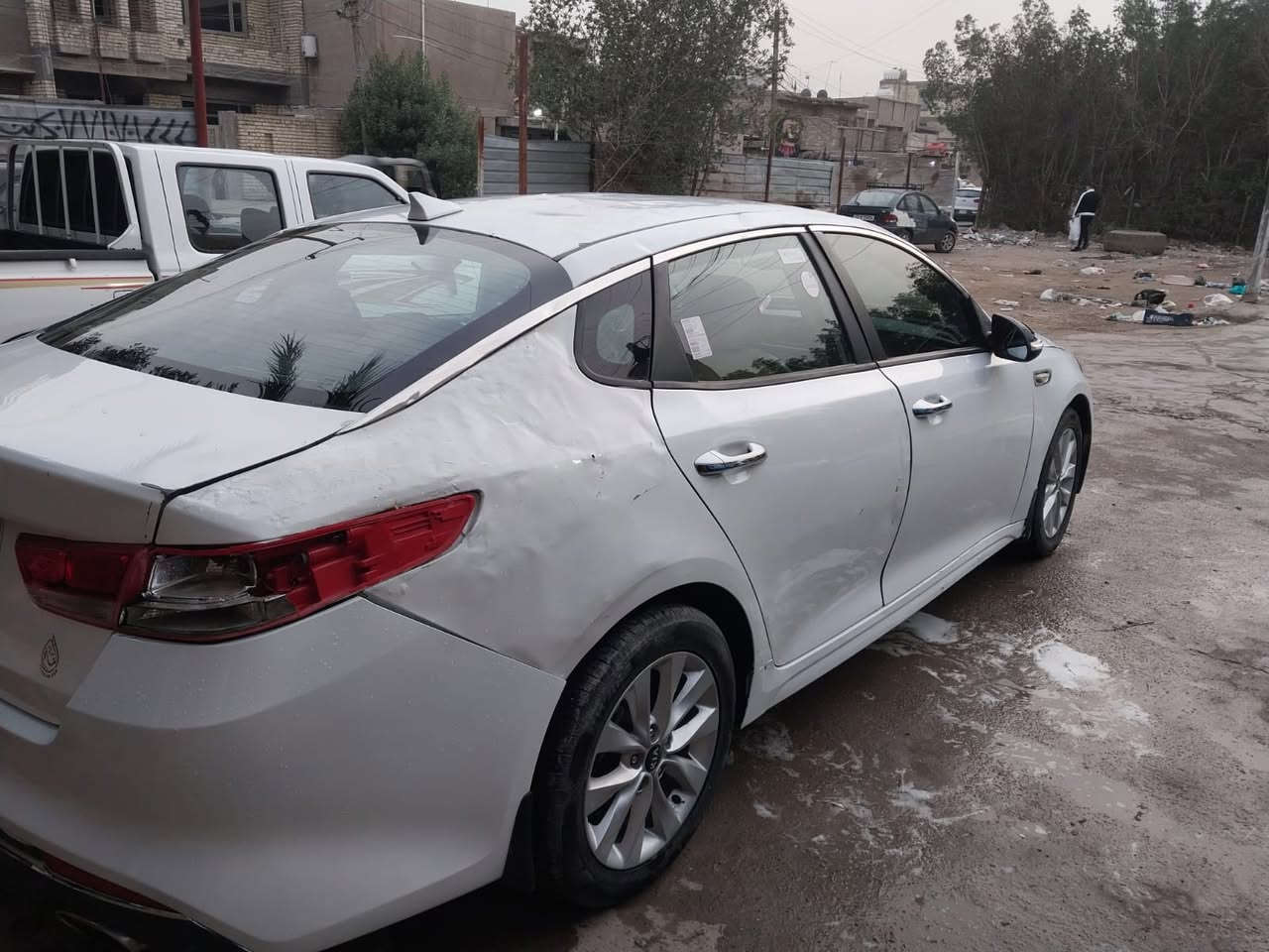 السلام عليكم 
اوبتما موديل 2018 وارد امريكي 
رقم بابل حادثها السابق جاملغ امامي جهة اليسرى معدل نفسة بدون معجون دواخل نضيفة السيارة بجمها كبس كير حدادية كله وضع الشركة ابيعها على وضعها 
مكان السيارة بغداد 
للاتصال ‭0771 342 2585
