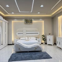 غرفة نوم • غرفة نوم خشب • غرفة نوم سبع قطع • غرفة نوم كاملة • أثاث غرف...