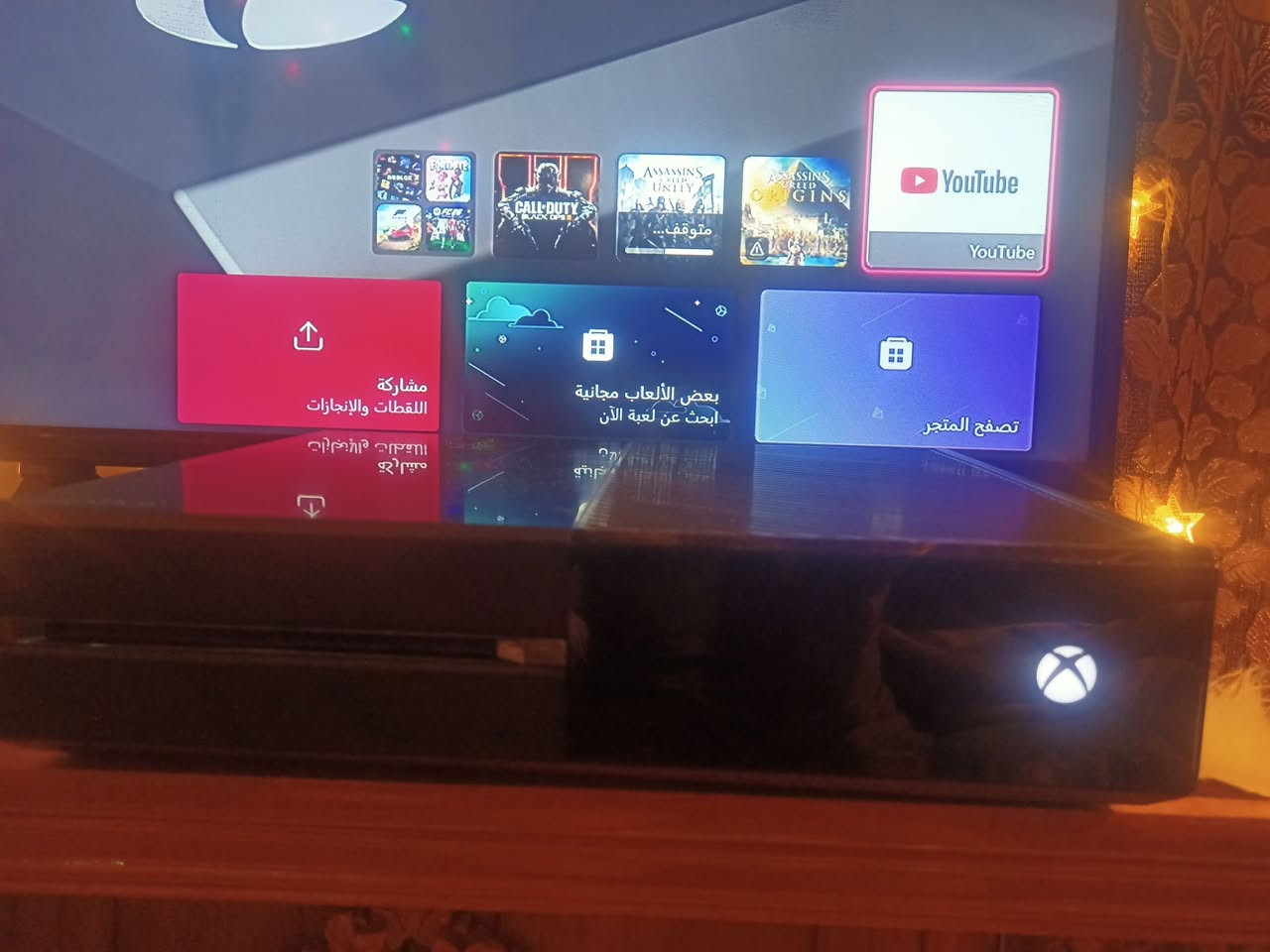 اكس بوكس ون فات
ذاكره( واحد) تيره مع جوستك الاصليه مالته
مع اشتراك كيم باس شهرين +
حساب بي العاب مملوكه، 97 لعبه
السعر 180 قفل لشراي يتفظل خاص


**إذا كنت صاحب هذا الإعلان وتريد حذفه لأي سبب، رجاءا أرسل رسالة إلى الدعم الفني**