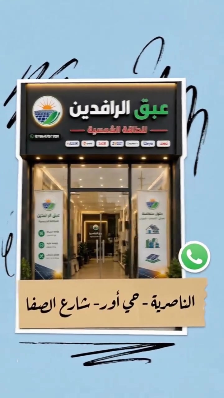 ⚡ استمرارية الأداء… هي وعدنا بعد البيع

في عبق الرافدين للطاقة الشمسية، ما نبيع منظومة ونمشي… إحنا نبني ثقة طويلة الأمد مع عملائنا 🤝

نوفّر لك منظومة متكاملة مدعومة بخدمات ما بعد البيع لضمان أعلى كفاءة وأفضل أداء طوال الوقت:

🔧 صيانة احترافية ومتابعة دورية
📍 زيارات ميدانية وفحص شامل للمنظومة
⚡ استجابة فورية لأي طارئ
👨‍🔧 فريق دعم فني متواجد 24/7

💡 لأن راحتك واستقرار طاقتك أهم أولوياتنا… نخليك تستفيد من طاقة نظيفة بأعلى أداء وأقل تكاليف.

⸻

📞 احجز الآن: ***********
📍 العنوان: الناصرية - حي أور - شارع الصفا - ركن شارع أهل الكساء

✨ عبق الرافدين للطاقة الشمسية
الثقة | الضمان | جودة العمل
Trust. Quality. Performance.

⸻

#عبق_الرافدين #الطاقة_الشمسية #الناصرية #العراق #طاقة_نظيفة #الطاقة_المتجددة #SolarEnergy #SolarIraq #GreenEnergy #الواح_شمسية #انفيرتر #صيانة #دعم_فني #24ساعة #استثمار #كهرباء

