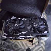 كارت شاشه rx 580 8gb مفحوص ومضبوط حرارته اعلى شي توصل بل ستينات يجي مك...