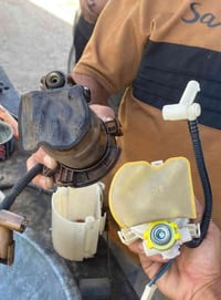 ورشة حسن الطيب • بلك ع رقم شاصي • حلّه كراغول