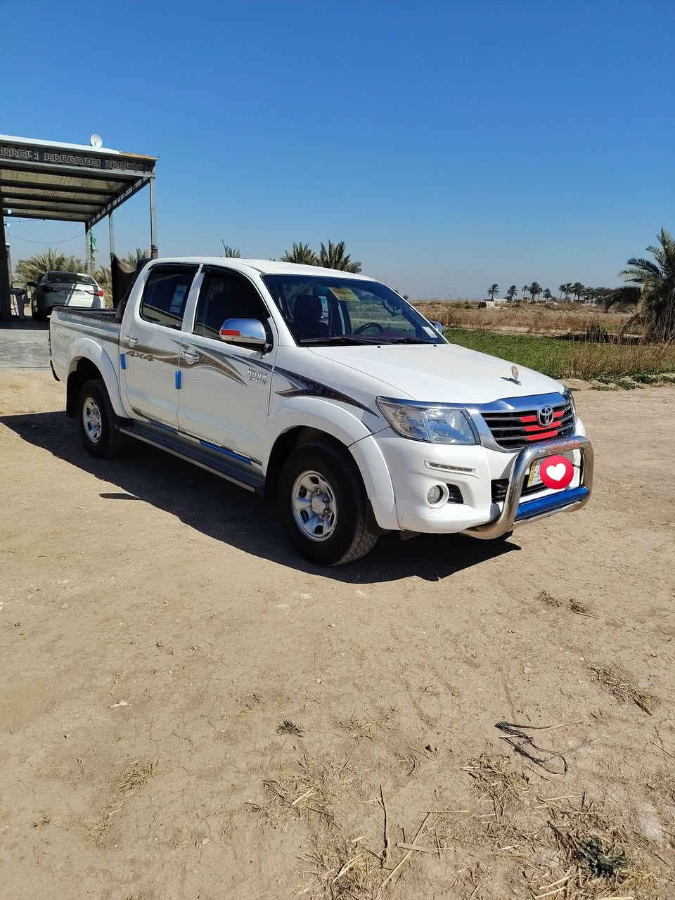 السعر 158 بيع سريع
هايلوكس 2013  4×4 رقم مثنى
 مشروع وطني تحويل مباشر
كير عادي محرك بنزين
تخم تاير جديد
حداديه جديده
محرك وكير وشاصي واكسن مكفولات شرط
السياره بيهه صبغ مكانات واكع عليهه كراج ما بيهه اي ضربه
مكان السياره واسط قضاء الصويره
***********
*********** @إشارة
