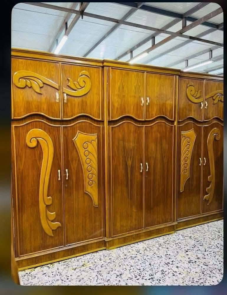غرفة نوم صاج عراقي 🔥
🛏️ الخامة: صاج داخل وخارج + ظهر جرجوبة صاج قوي 📦 عدد القطع: 6 قطع + ملحق عالي 💪 عملية، متينة، وتتحمل الاستخدام اليومي
✨ النظافة: 90% 💯
💰 السعر: 800 ألف فقط 〽️
🪛 شد ونقل مجاني داخل بغداد 🚚 📦 التوصيل إلى جميع المحافظات (الكروة على المشتري) 🚛〽️🎻


**إذا كنت صاحب هذا الإعلان وتريد حذفه لأي سبب، رجاءا أرسل رسالة إلى الدعم الفني**