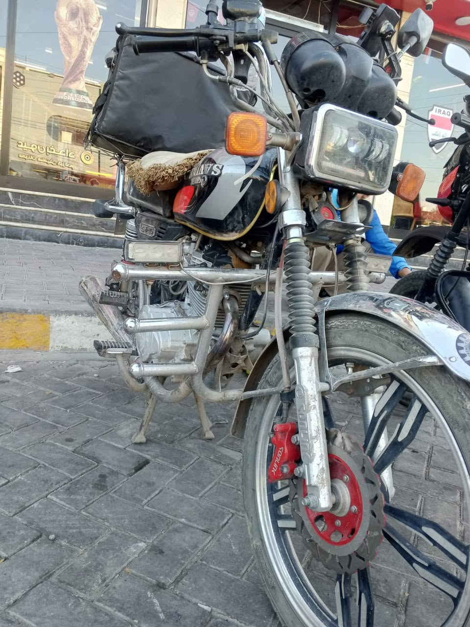 مستعجل على بيعتها دراجه سونيك 2024 اصليه 5 كير رقم بغداد تحويل ثاني يوم ب مليون 300 وبيها مجال ***********
