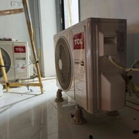 ربي يرزق الجميع ❤ ليوم تنصيب ماركة TCL انفيرتر AI  ورشة البحار لتبريد❄...