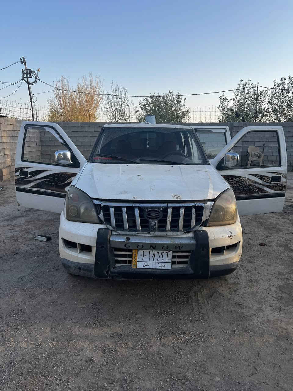 يا الله السلام عليكم
كنو 
موديل 2011
رقم بابل مشروع وطني 
المكان صلاح الدين بلد 
للاستفسار 0790 396 4267
