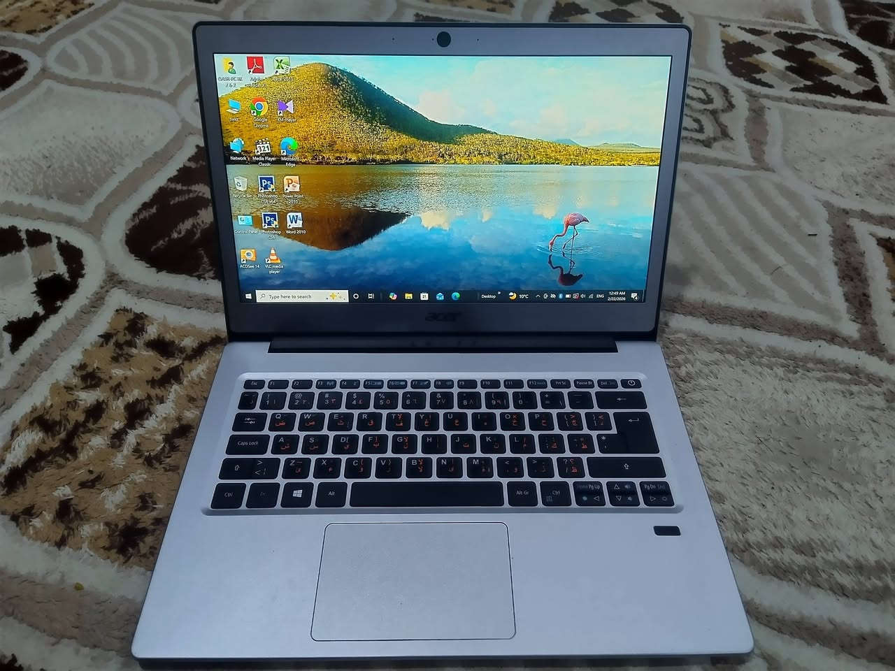 🔥 للبيع لابتوب Acer خفيف ونحيف 🔥
💻 المعالج: Celeron
💾 الرام: 4 GB
💽 التخزين: 64 GB eMMC
🖥 كرت الشاشة: Intel HD Graphics 500
📏 حجم الشاشة: 14 بوصة تقريبًا
🎨 الحالة: نظيف، نحيف وخفيف الوزن
✅ مناسب للطلاب والعمل اليومي
✅ تصفح الإنترنت، برامج أوفيس، مشاهدة فيديو
💰 السعر المطلوب: 90,000 د.ع
واتس اب ***********
