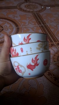 كاسات بوهمي • ٣ قطع • حجم وسط