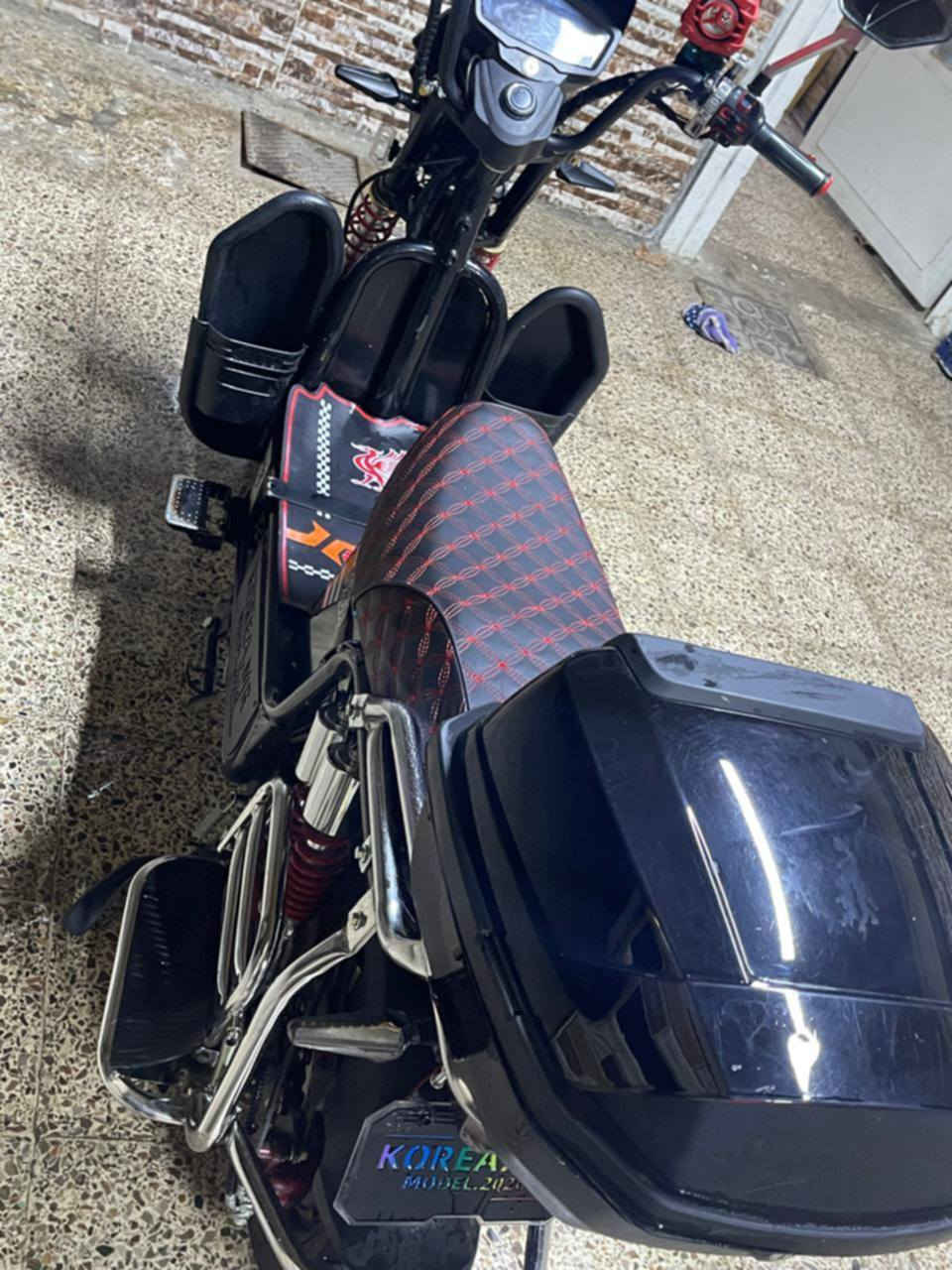 السلام عليكم دراجه شحن البيع السعر 750 بيه مجال بصاريات على الفحص كهربائيات شغاله الرقم *********** بي وساب
