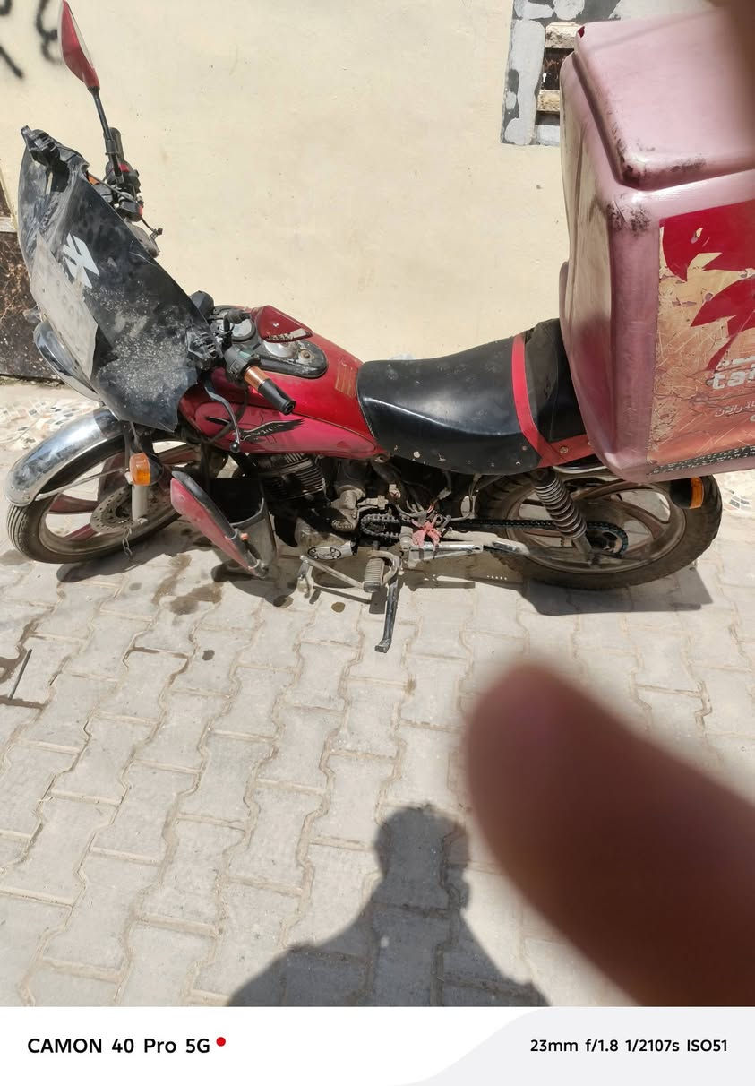 دراجه سنويه تحويل ثاني يوم يرادلها ترتيب بيها نواقص بغداد للبيع أو مراوس


**إذا كنت صاحب هذا الإعلان وتريد حذفه لأي سبب، رجاءا أرسل رسالة إلى الدعم الفني**