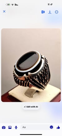 خاتم خشن • صياغة • للبيع