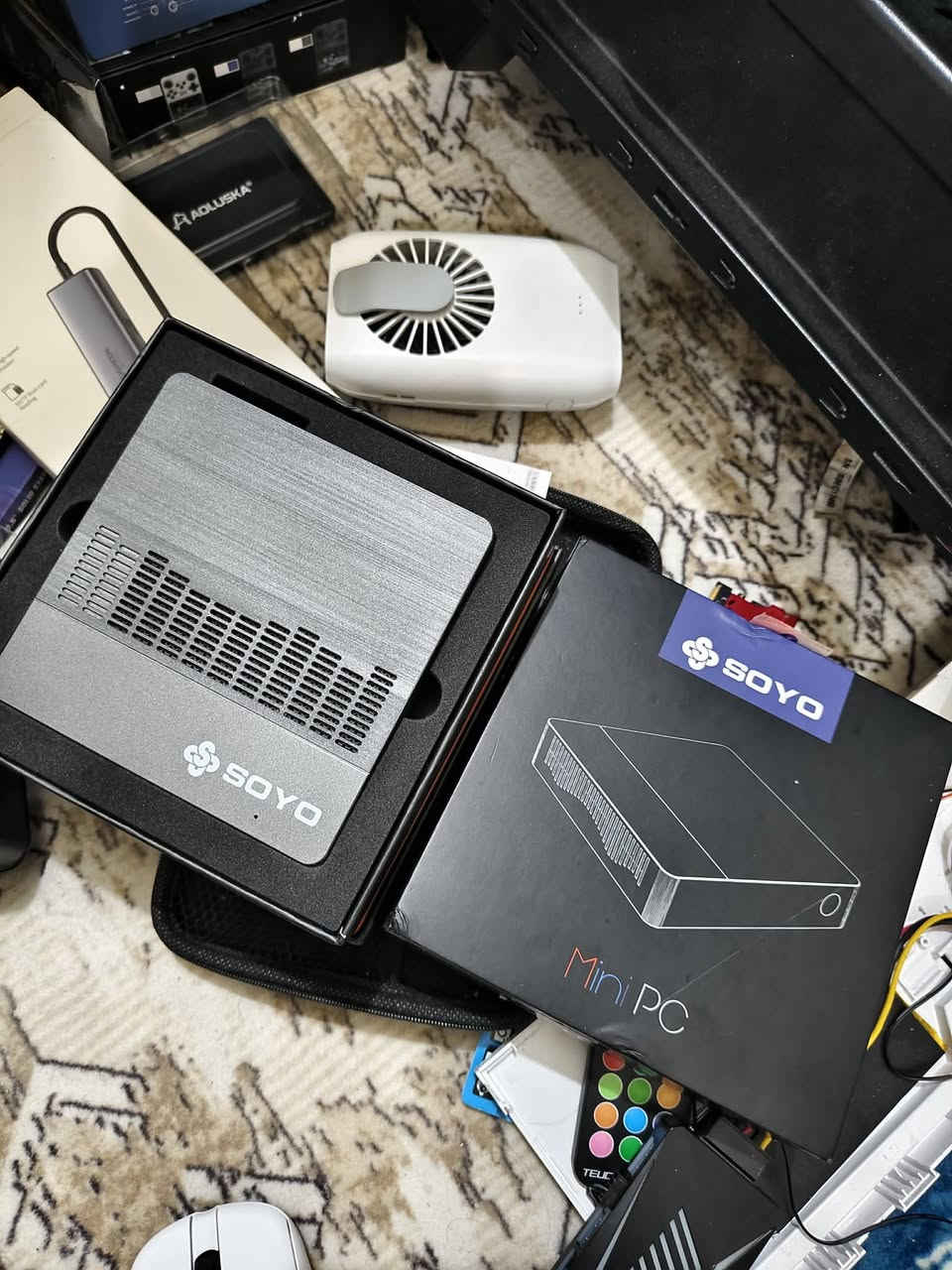 ميني بي سي جديد توة وصل  (اضغط على قراءة المزيد لمعرفة السعر )

معالج n4000
رام 6gb
ذاكرة 128 بداخلة ويندوز اكتف
براند سويو المعطعط

قطعة جديدة و شغالة 100%

السعر نهائي 100.000 (فدوة اروحلك مايناسبك سعرها اعبر المنشور)


**إذا كنت صاحب هذا الإعلان وتريد حذفه لأي سبب، رجاءا أرسل رسالة إلى الدعم الفني**