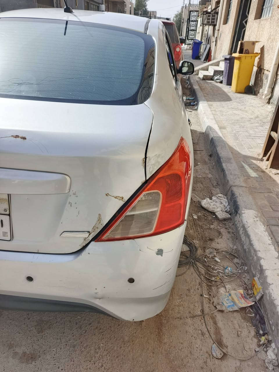 نيسان سني مديل 2016
جاهزة السيارة كير مكينة حدادية تبريد
بسم كردي   وكالة تحويل ثاني يوم 
السعر 75 
بيها جاملغ خلفي بارد ومرشوش، 
وجاملغ امامي بارد   
***********
