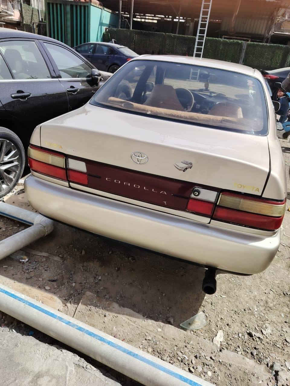 السلام  عليكم  للبيع  تويوتا كورلا   موديل 1994 كير  مكينة مكفولات  مكفولة من الضربة ونقل الجثة  السعر  55  وبيها  مجال للطيبين  مكان  السيارة  بغداد   الأستفسار  اكثر ***********
