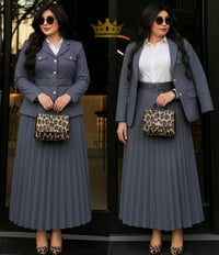 طقم نسائي تركي • خامة دبل صيفية • مقاسات 38-48