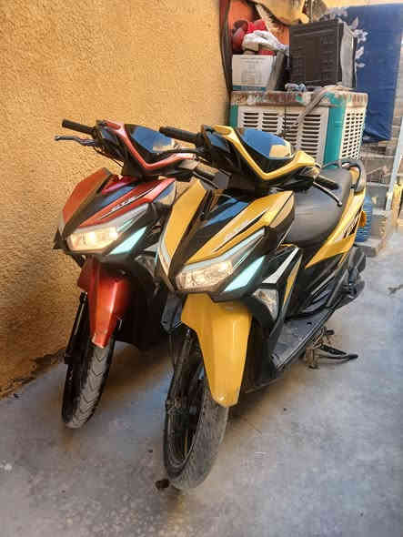 يا الله السلام عليكم للبيع دراجه جي تي اس السرعه 160 دراجه نضيفه وبلاديه مابيهه نقص مكينه بلاديه كهربائيات كلها شغاله تايرات جدد اوراق بيهه السعر 375 بيهه مجال حك جيه مكاني بغداد الزعفرانيه رقمي *********** الشراي يتصل
