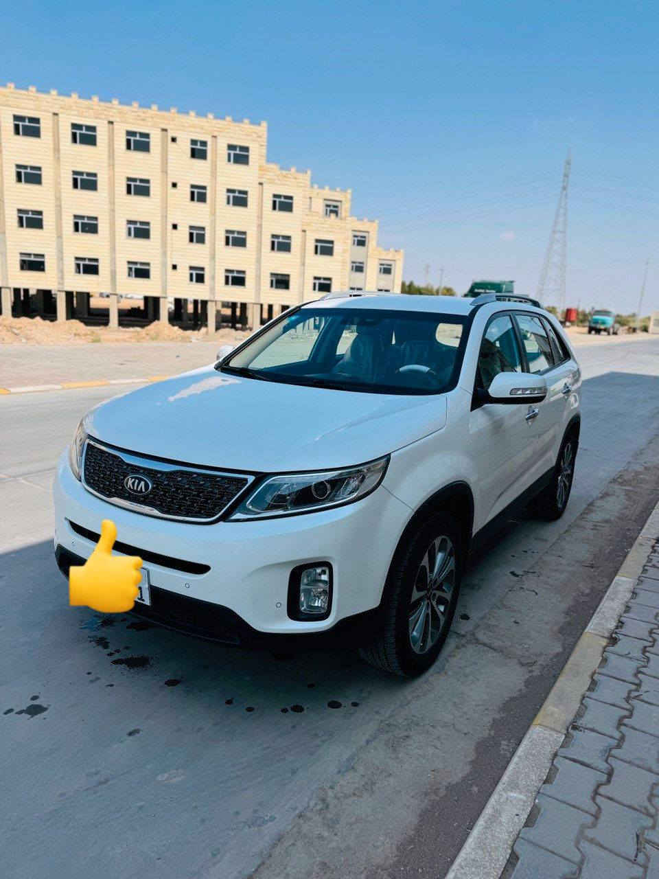 سورنتو موديل 2014خليجي كفاله عام
ماشيه 148
محرك2400
 تحكم ستيرن 
حساسات امامية خلفي 
كامره بلادي
بجكوت بلادي 
مري شفط
اشاره بل مري
تبريد ٣ قطع 
سبعه ركب
***********
العنوان واسط الكوت
