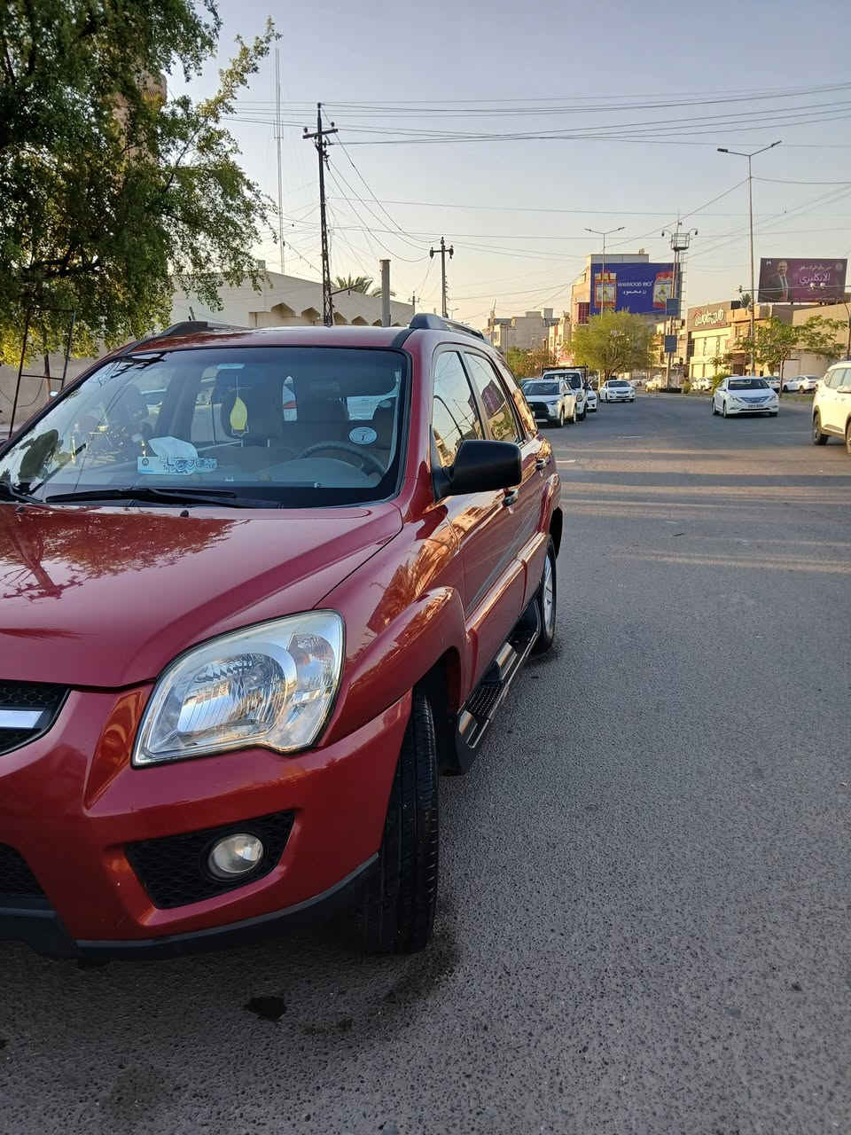 ....سبورتج خليجي موديل 2009 رقم بغداد مشروع وطني 
مكفول من الضربه ولا تبديل  
كير محرك تبريد مكينه كفاله محرك 2000 
 معروف مواصفات سياره فتحه داخل بيجي. جاهزه من كل نواحي  سعار119$ العنوان بغداد القادسيه اتصل   ***********
